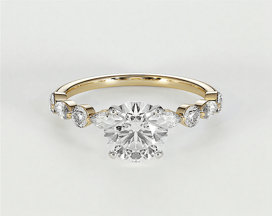 Georgia - Round - Engagement Rings - Ramzi & Co.®