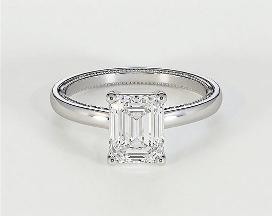 Gloria - Emerald - Engagement Rings - Ramzi & Co.®