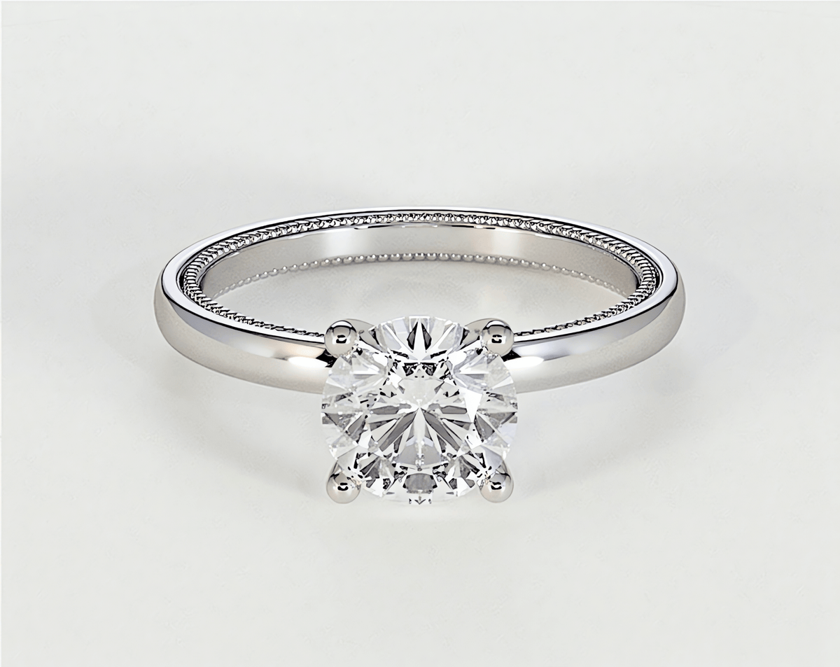 Gloria - Round - Engagement Rings - Ramzi & Co.®