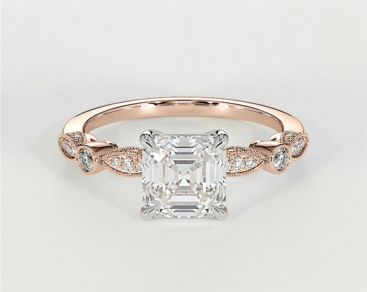 Grace - Asscher - Engagement Rings - Ramzi & Co.®