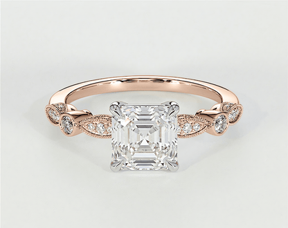 Grace - Asscher - Engagement Rings - Ramzi & Co.®