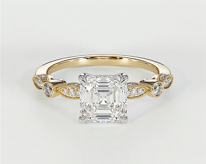 Grace - Asscher - Engagement Rings - Ramzi & Co.®