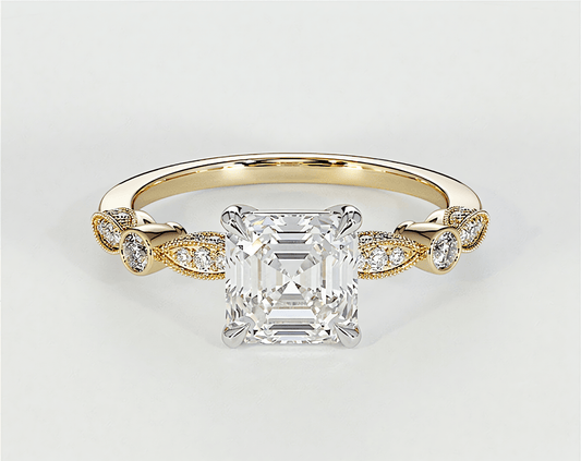 Grace - Asscher - Engagement Rings - Ramzi & Co.®