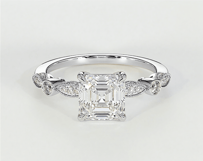 Grace - Asscher - Engagement Rings - Ramzi & Co.®