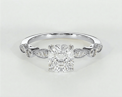 Grace - Cushion - Engagement Rings - Ramzi & Co.®
