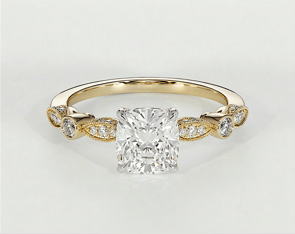Grace - Cushion - Engagement Rings - Ramzi & Co.®