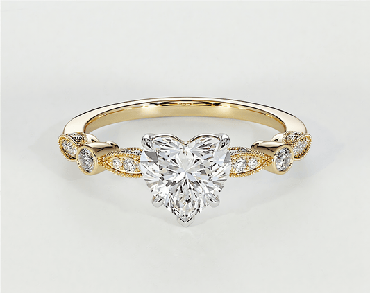 Grace - Heart - Engagement Rings - Ramzi & Co.®