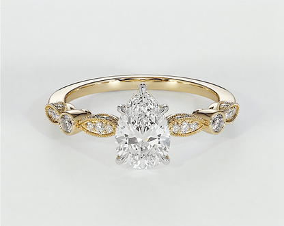 Grace - Pear - Engagement Rings - Ramzi & Co.®