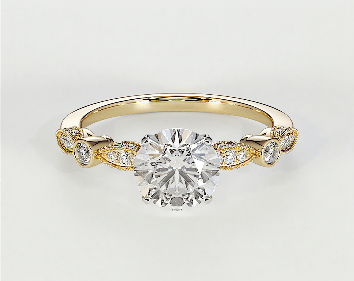 Grace - Round - Engagement Rings - Ramzi & Co.®