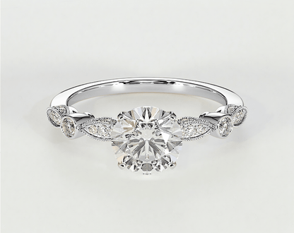Grace - Round - Engagement Rings - Ramzi & Co.®