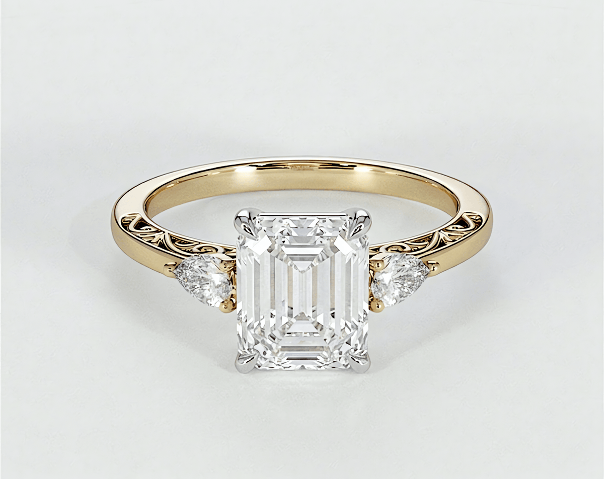 Haalah - Emerald - Engagement Rings - Ramzi & Co.®