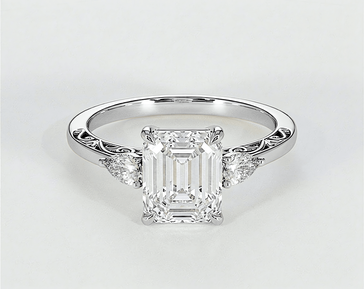 Haalah - Emerald - Engagement Rings - Ramzi & Co.®