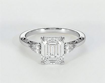 Haalah - Emerald - Engagement Rings - Ramzi & Co.®