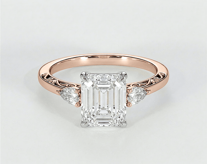 Haalah - Emerald - Engagement Rings - Ramzi & Co.®