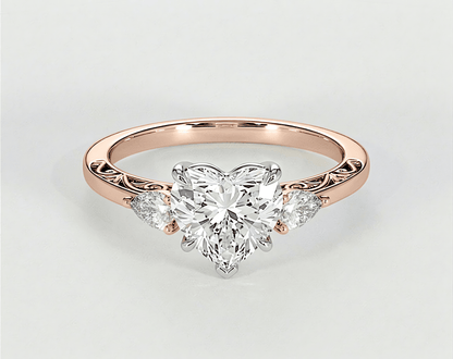 Haalah - Heart - Engagement Rings - Ramzi & Co.®