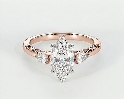 Haalah - Marquise - Engagement Rings - Ramzi & Co.®