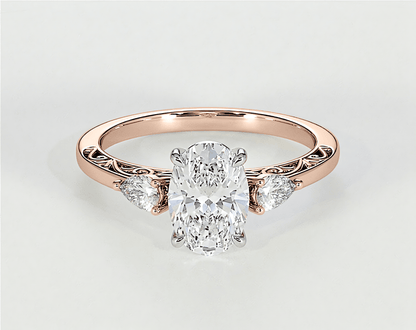 Haalah - Oval - Engagement Rings - Ramzi & Co.®