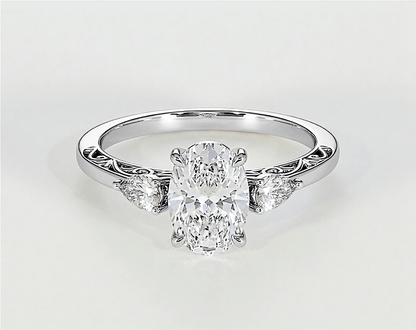 Haalah - Oval - Engagement Rings - Ramzi & Co.®