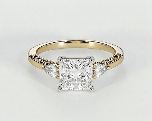Haalah - Princess - Engagement Rings - Ramzi & Co.®