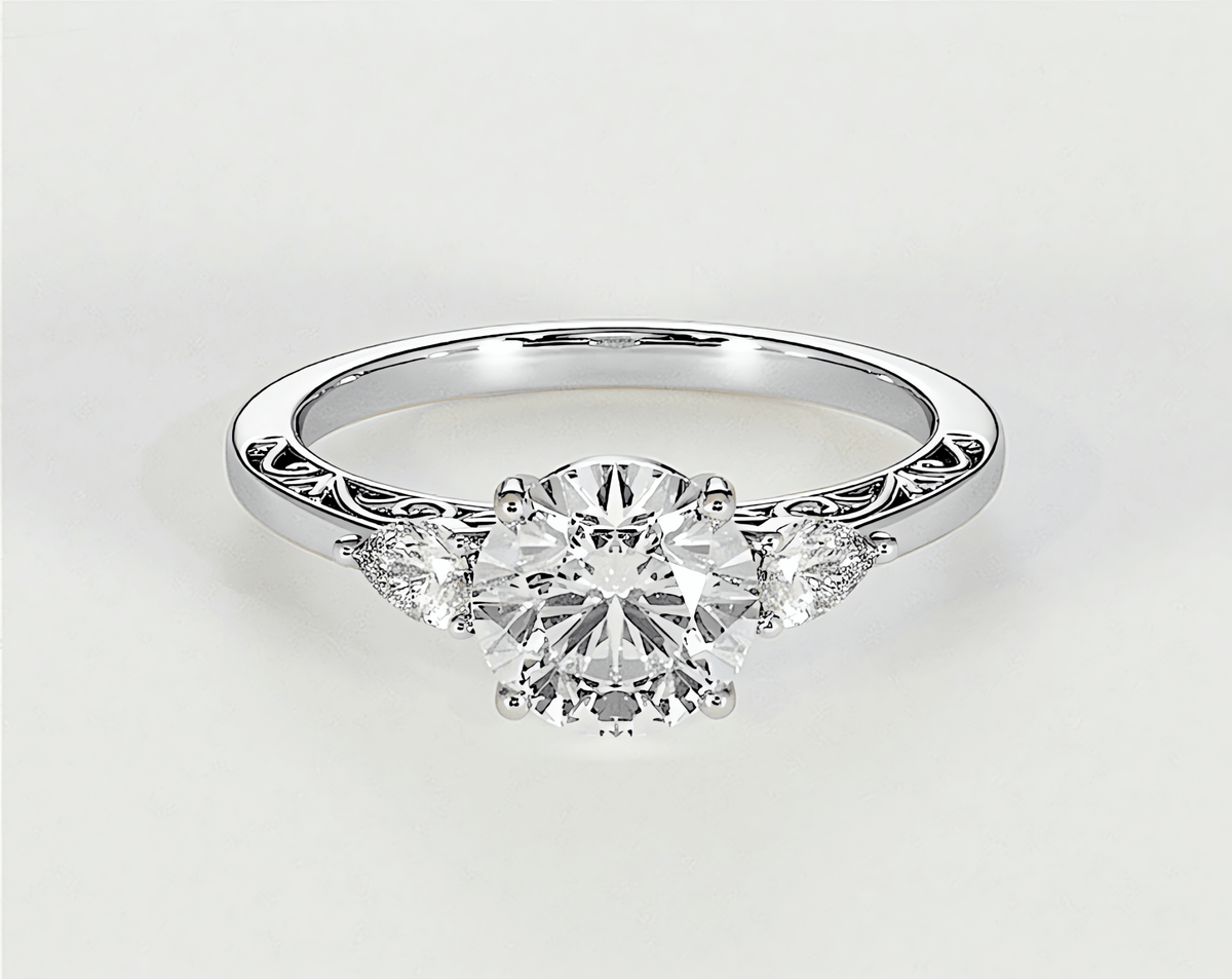 Haalah - Round - Engagement Rings - Ramzi & Co.®