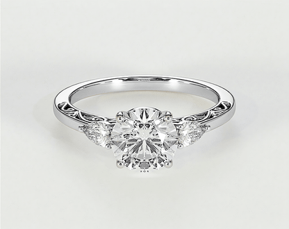 Haalah - Round - Engagement Rings - Ramzi & Co.®