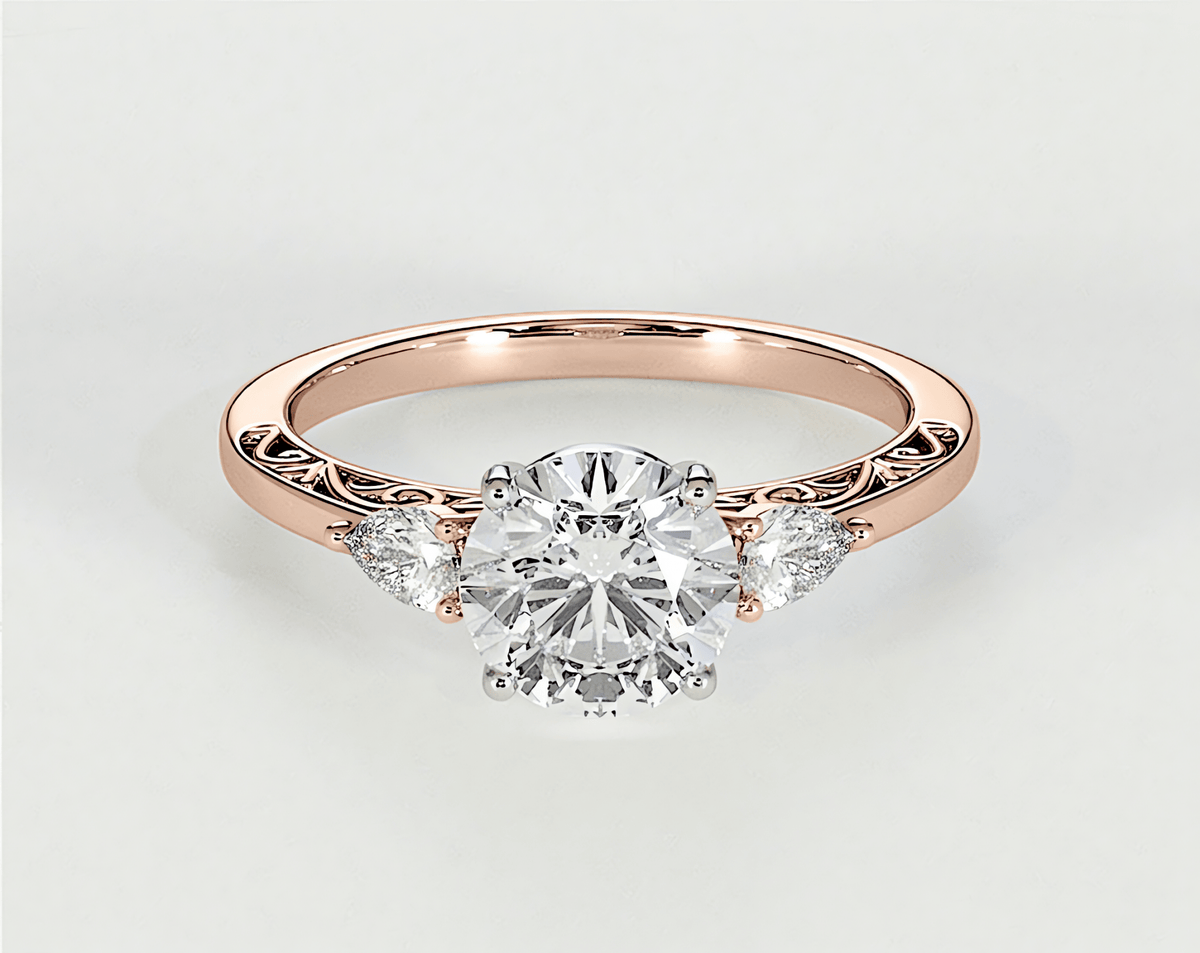 Haalah - Round - Engagement Rings - Ramzi & Co.®