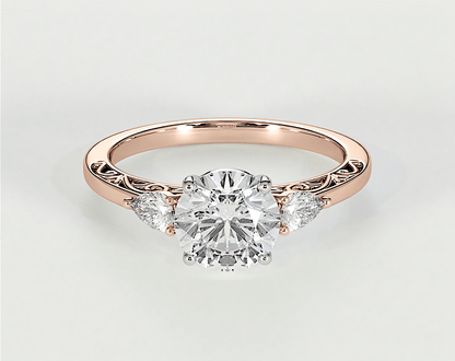 Haalah - Round - Engagement Rings - Ramzi & Co.®
