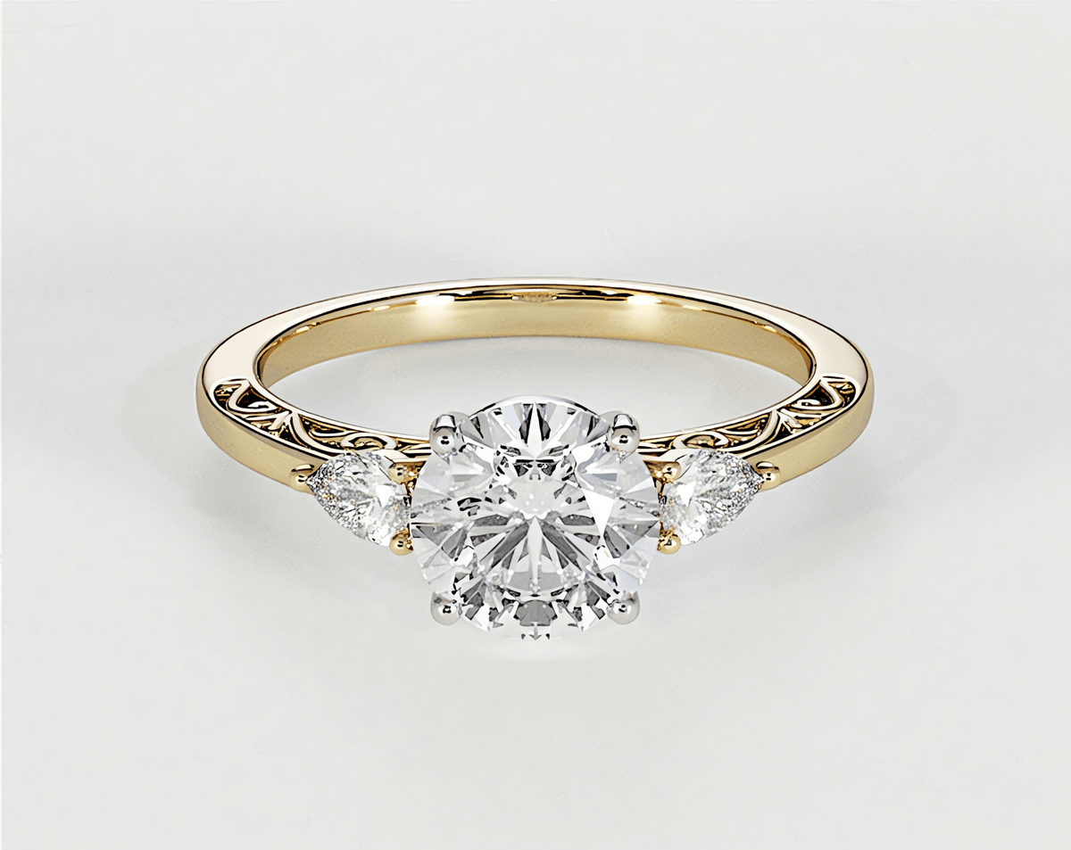 Haalah - Round - Engagement Rings - Ramzi & Co.®
