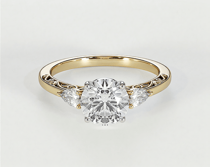 Haalah - Round - Engagement Rings - Ramzi & Co.®
