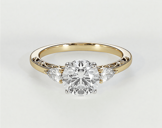 Haalah - Round - Engagement Rings - Ramzi & Co.®