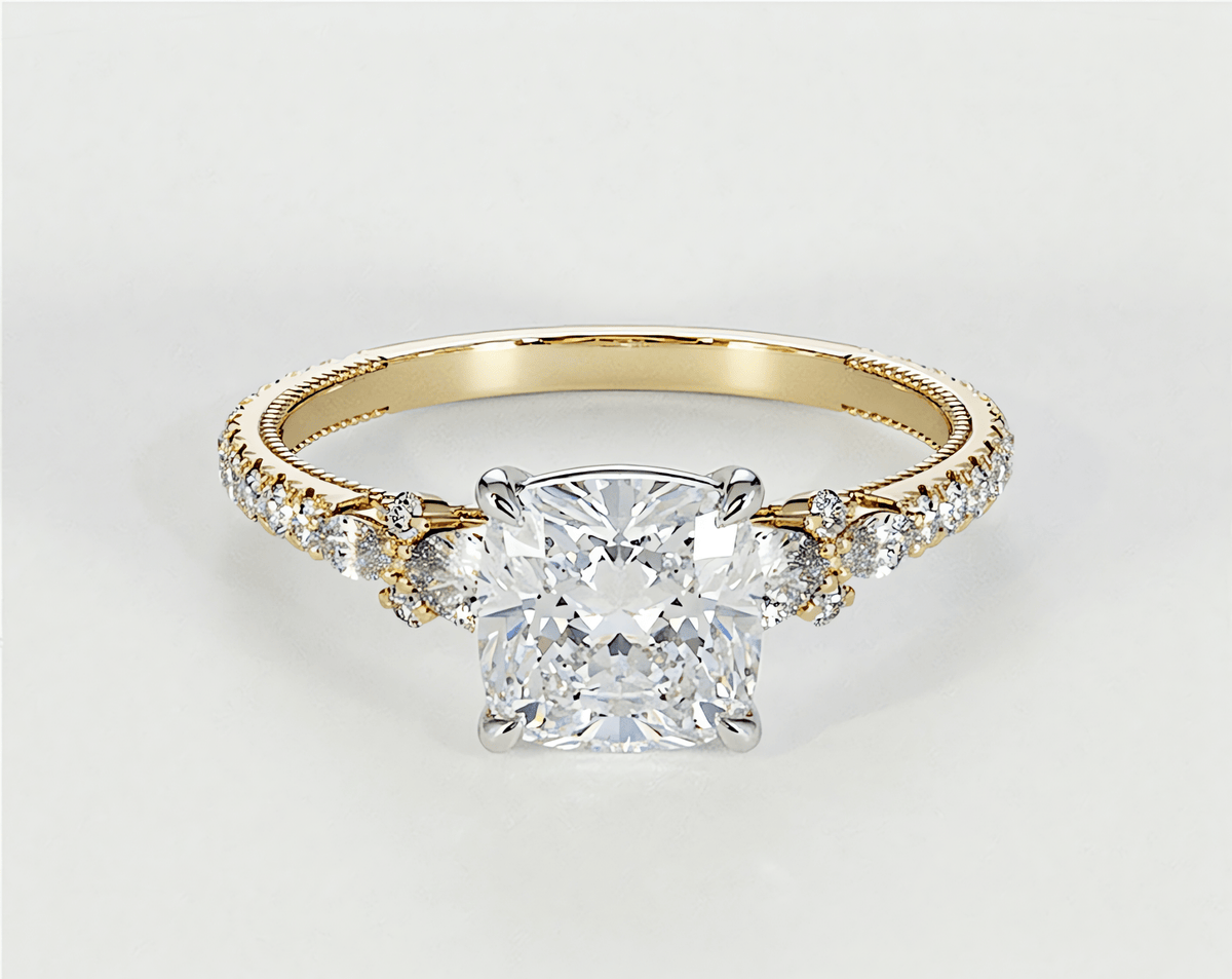 Hannah - Cushion - Engagement Rings - Ramzi & Co.®