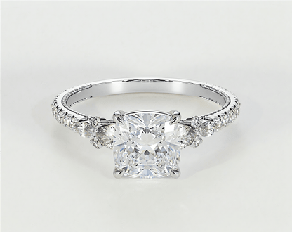 Hannah - Cushion - Engagement Rings - Ramzi & Co.®