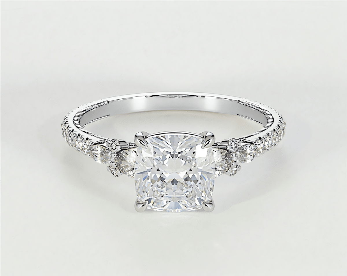 Hannah - Cushion - Engagement Rings - Ramzi & Co.®