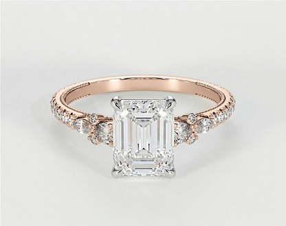 Hannah - Emerald - Engagement Rings - Ramzi & Co.®