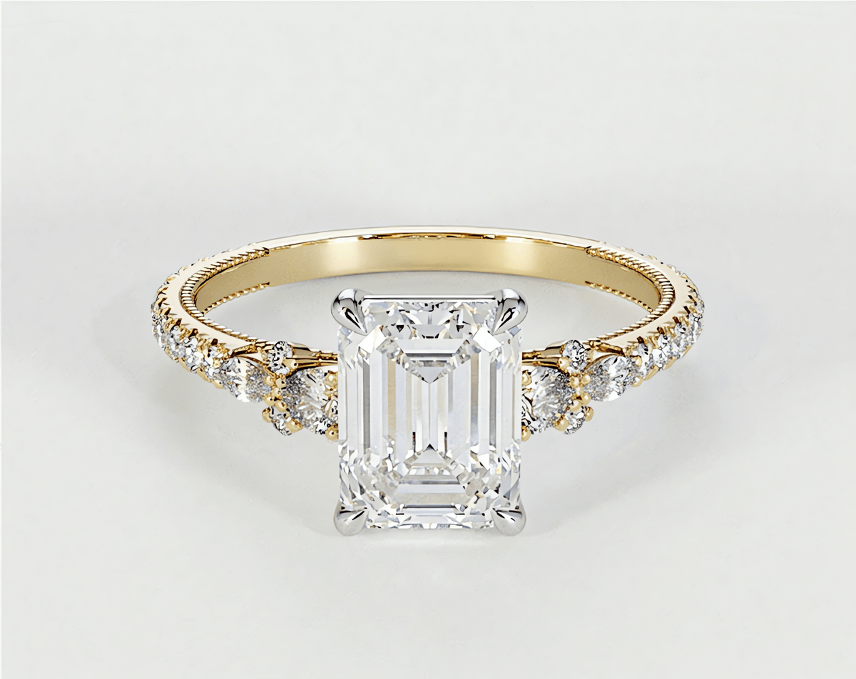 Hannah - Emerald - Engagement Rings - Ramzi & Co.®