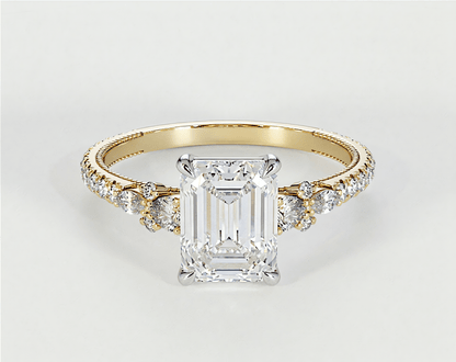 Hannah - Emerald - Engagement Rings - Ramzi & Co.®