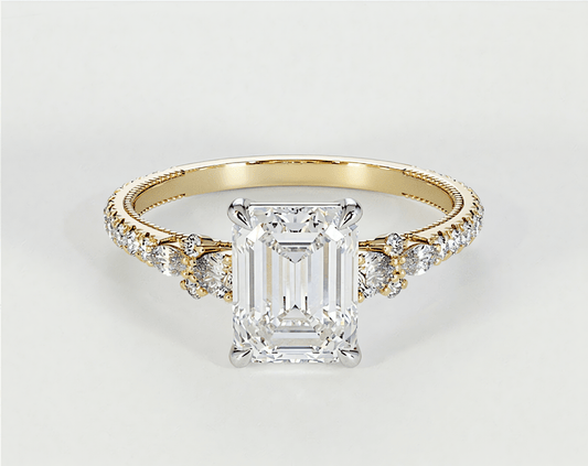 Hannah - Emerald - Engagement Rings - Ramzi & Co.®