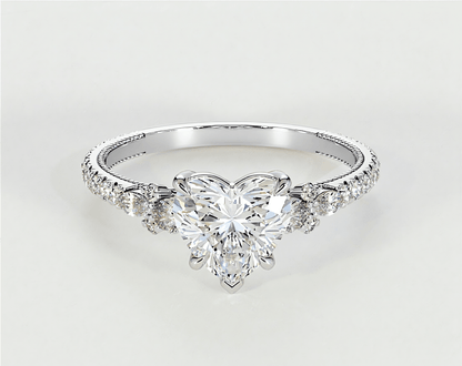 Hannah - Heart - Engagement Rings - Ramzi & Co.®