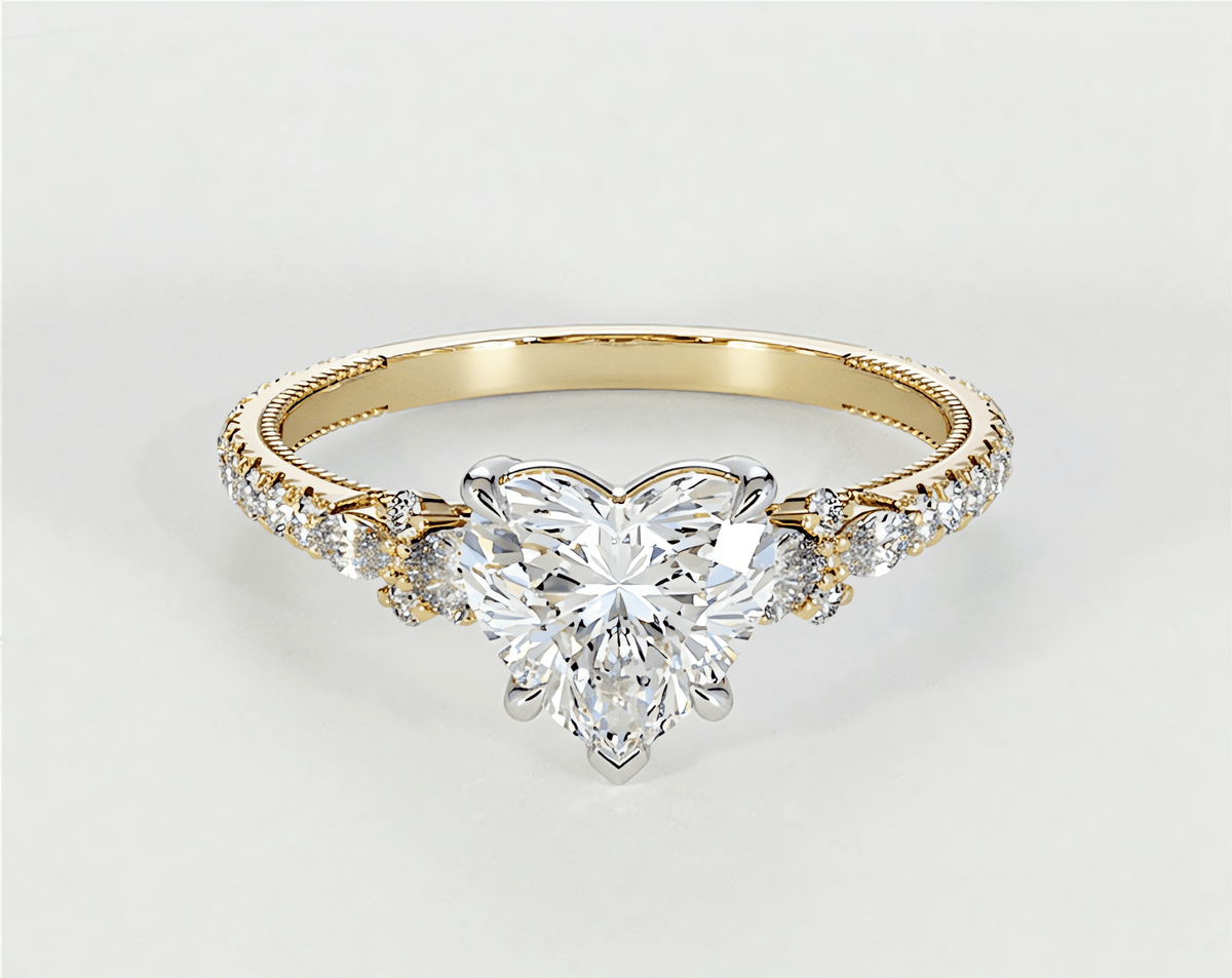 Hannah - Heart - Engagement Rings - Ramzi & Co.®