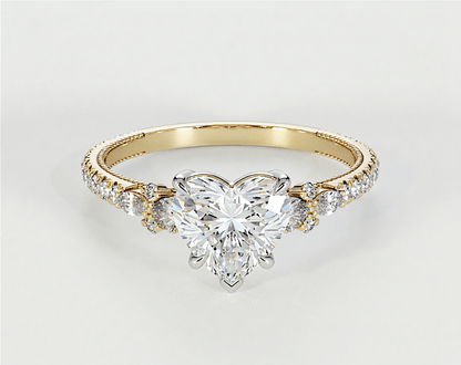 Hannah - Heart - Engagement Rings - Ramzi & Co.®