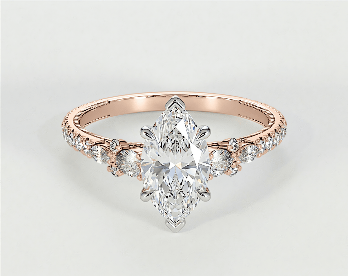 Hannah - Marquise - Engagement Rings - Ramzi & Co.®