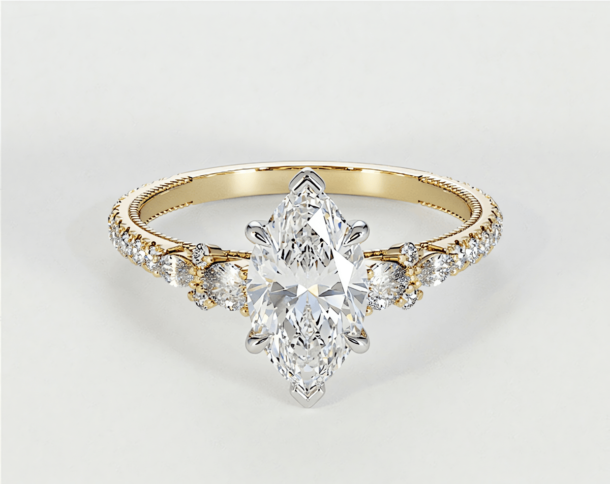 Hannah - Marquise - Engagement Rings - Ramzi & Co.®