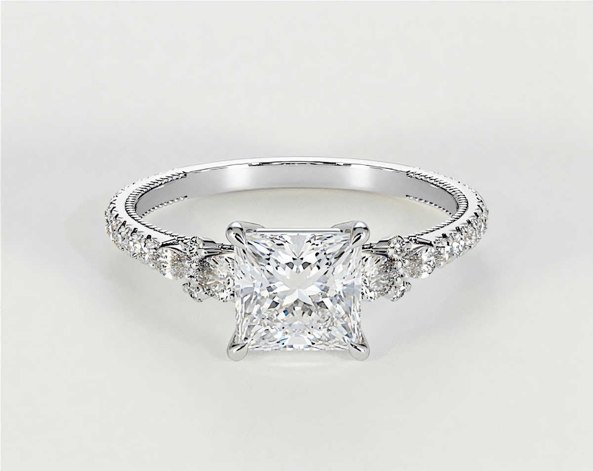 Hannah - Princess - Engagement Rings - Ramzi & Co.®