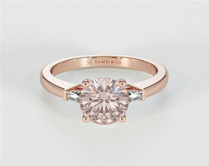 Harper - Morganite Rings - Ramzi & Co.®
