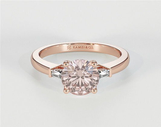 Harper - Morganite Rings - Ramzi & Co.®