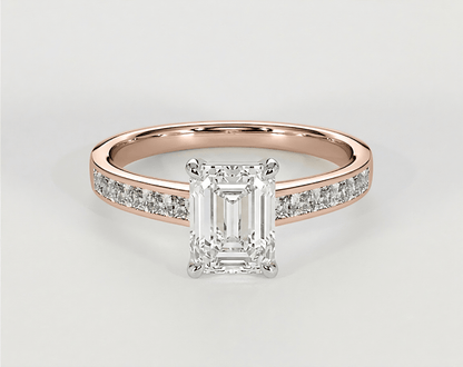 Harriet - Emerald - Engagement Rings - Ramzi & Co.®