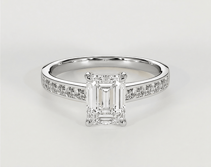 Harriet - Emerald - Engagement Rings - Ramzi & Co.®