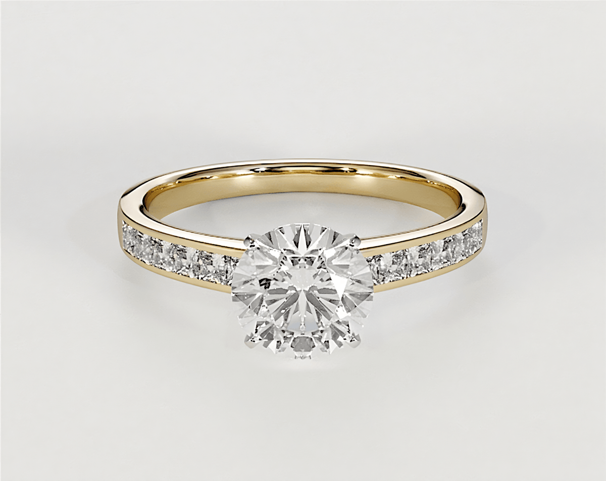 Harriet - Round - Engagement Rings - Ramzi & Co.®