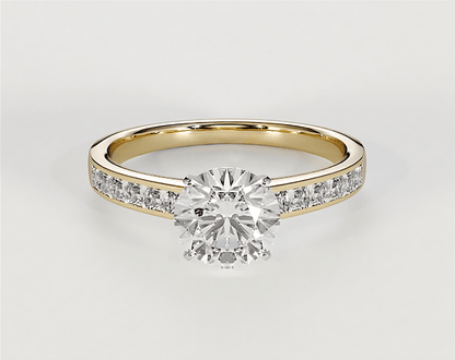 Harriet - Round - Engagement Rings - Ramzi & Co.®