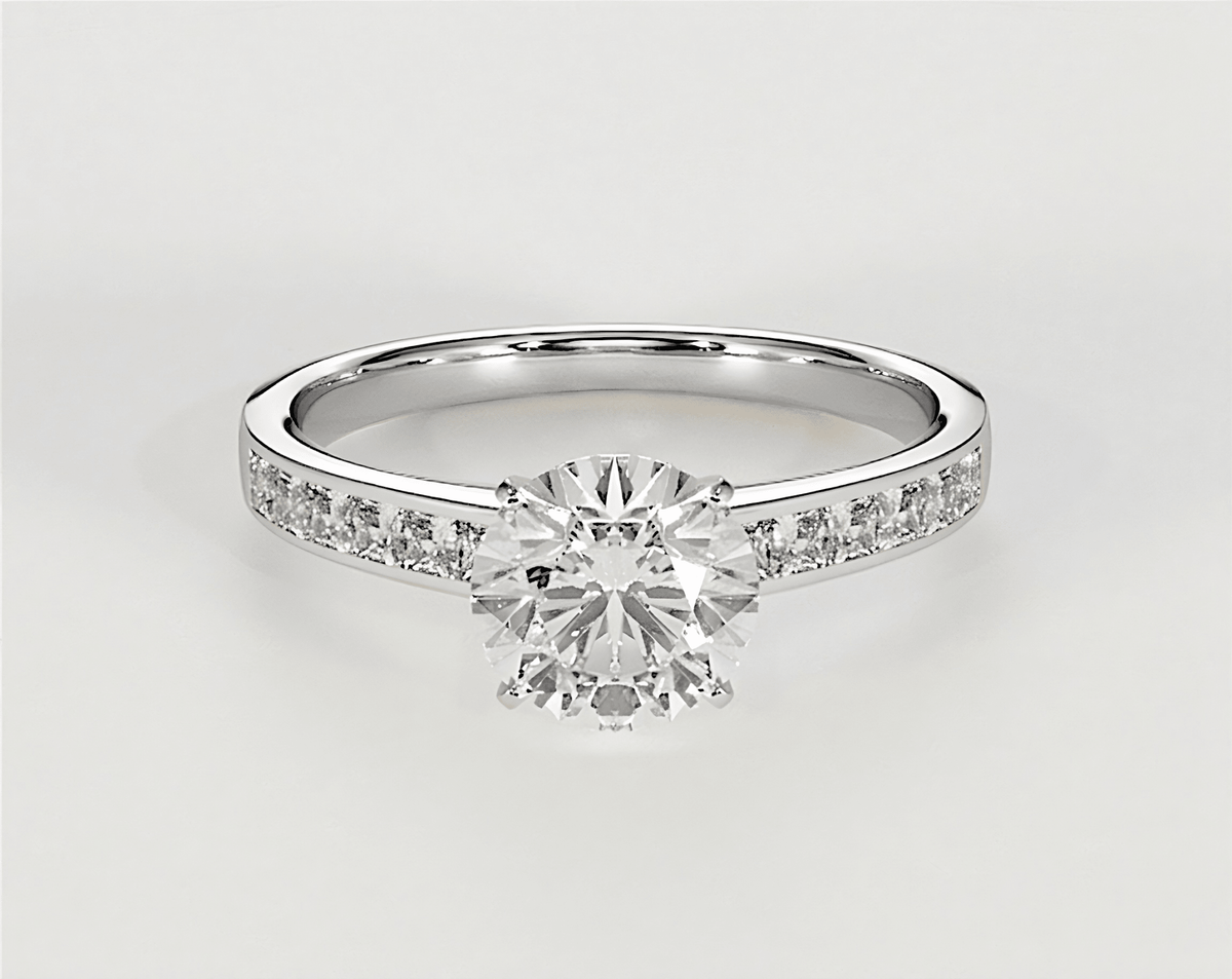 Harriet - Round - Engagement Rings - Ramzi & Co.®